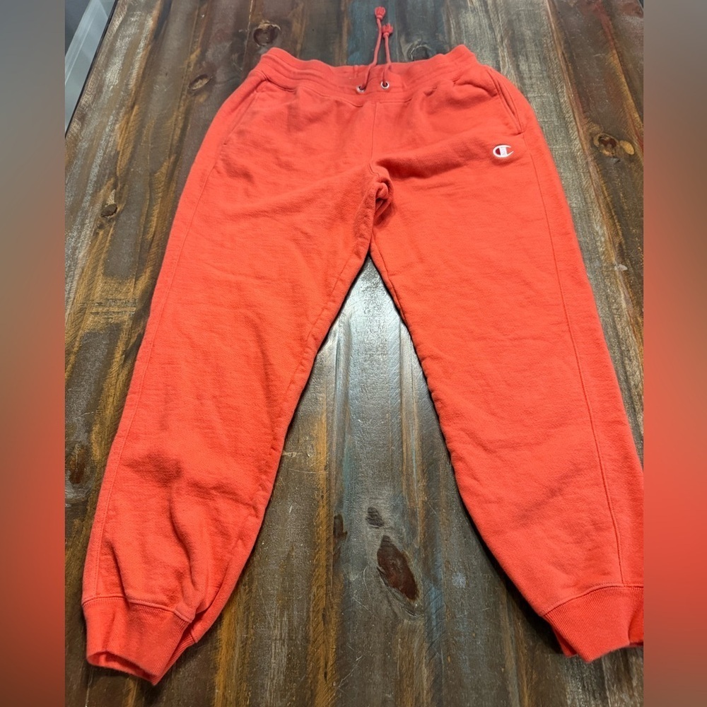 Champion Reverse Weave Fleece Joggers Size L Athletic Pants EUC
